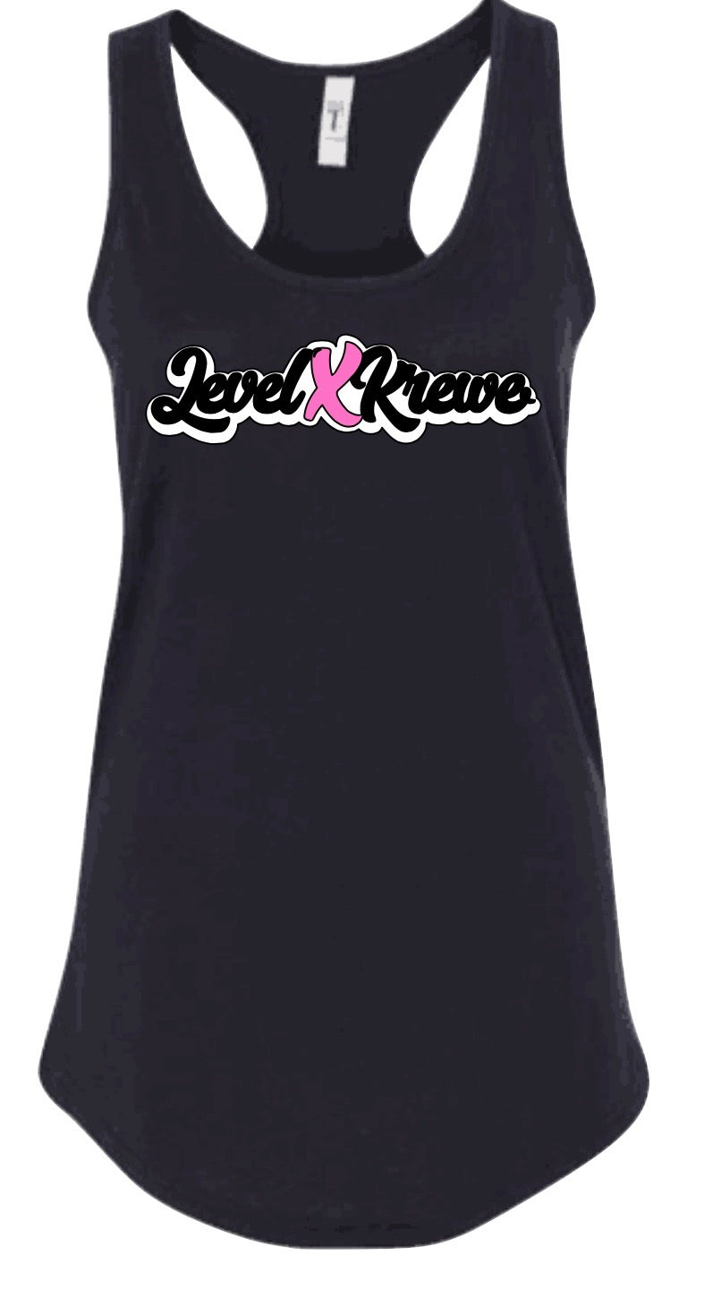 Racer Back Tank- Black Style 1