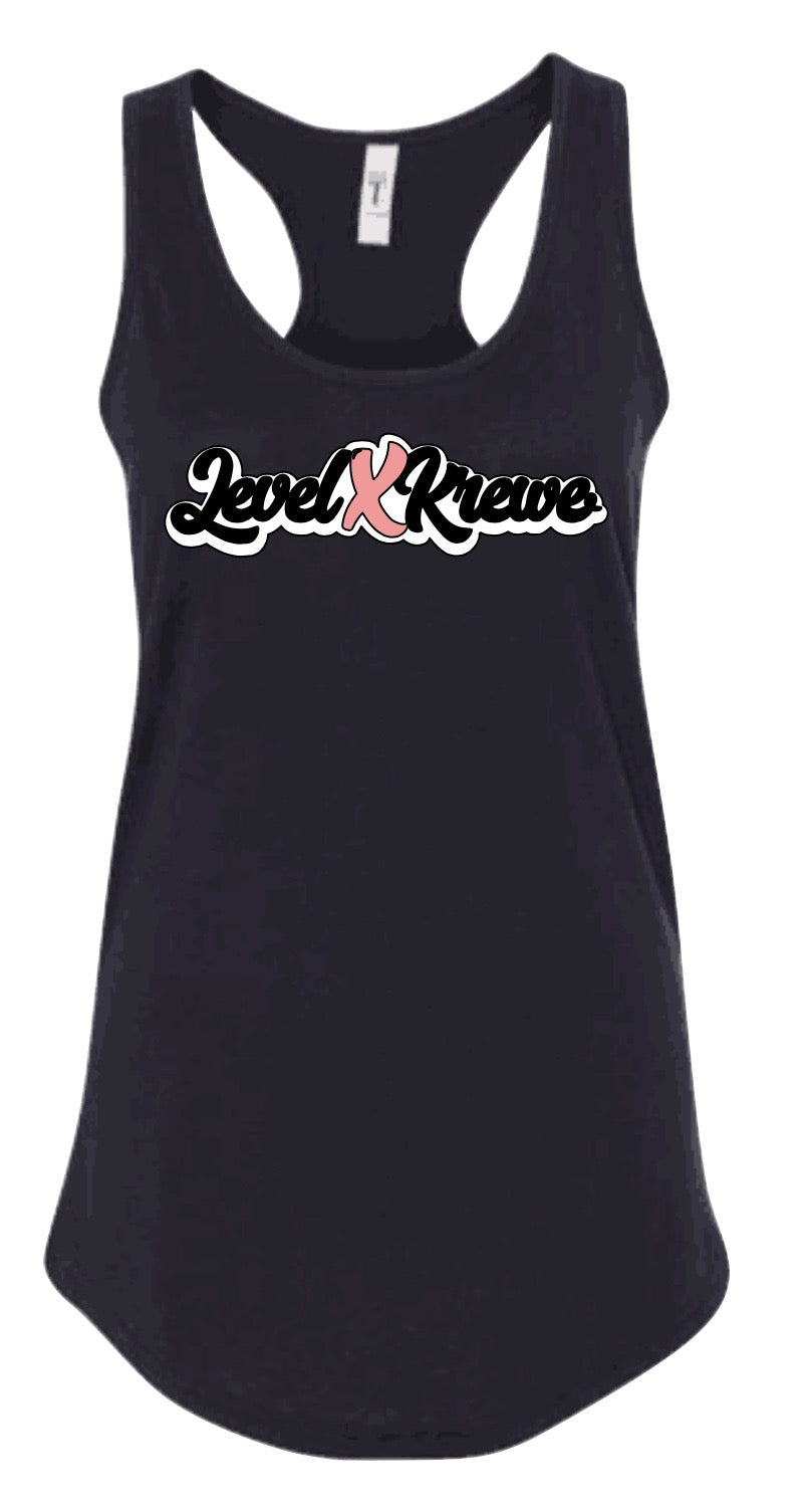 Racer Back Tank- Black Style 1