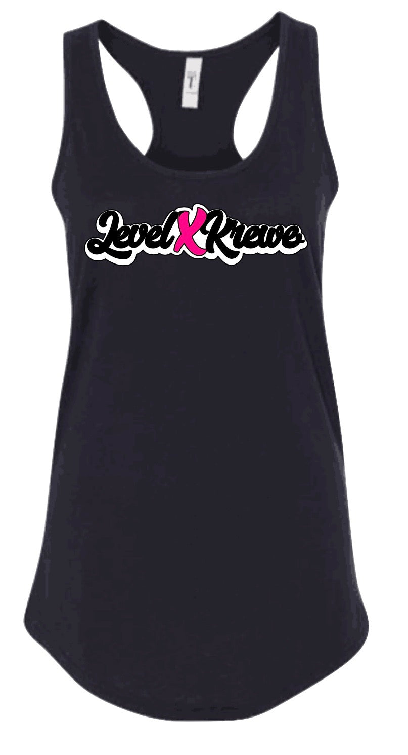 Racer Back Tank- Black Style 1