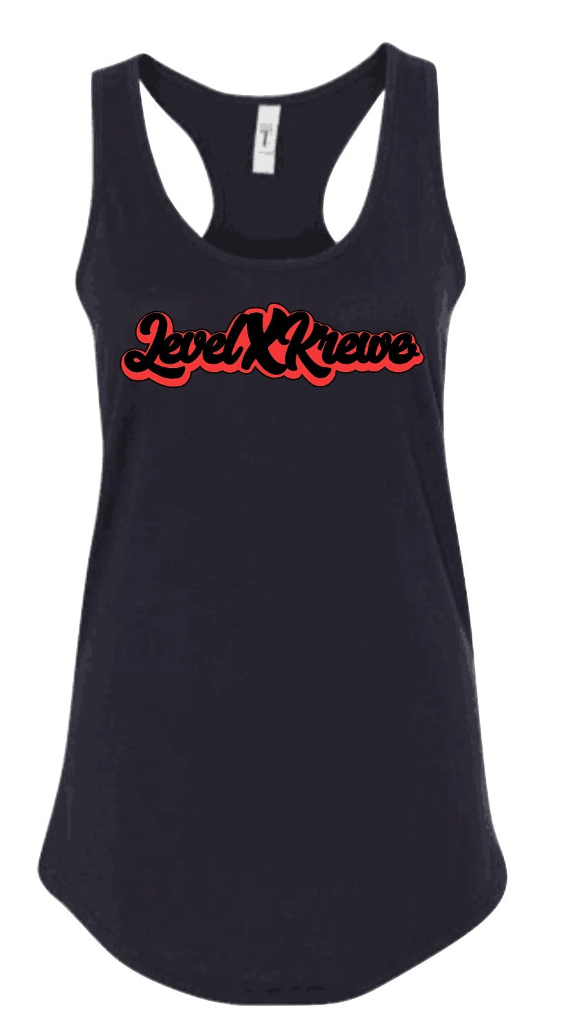 Racer Back Tank- Black Style 1