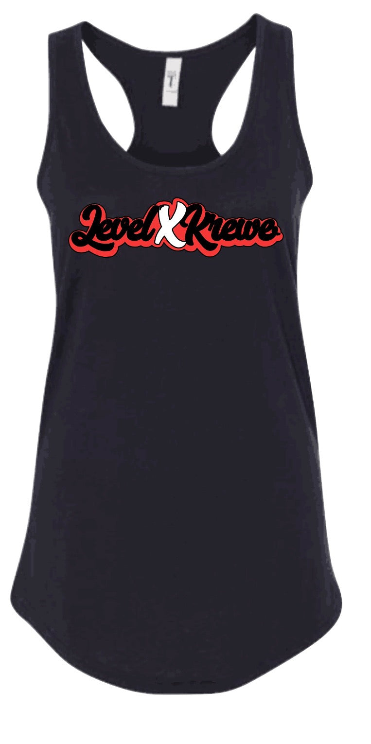 Racer Back Tank- Black Style 1